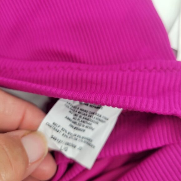 Becca Magenta Bikini Set Size Large - Picture 6 of 11